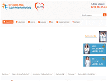Tablet Screenshot of estetikklinik.com